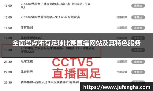 全面盘点所有足球比赛直播网站及其特色服务